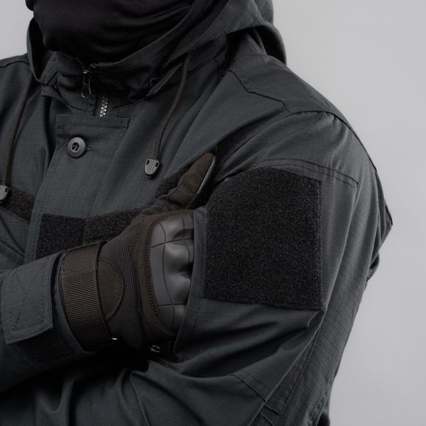 Komplet mundurowy polowy "CRUSADER" BLACK (Rip-Stop) 0007303XLLONG000 zdjęcie