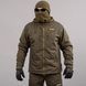 Kurtka wiatr&oacute;wka "TRAVEL DEFENCE" DARK OLIVE(Taslan + Mikropolar) 00046000S0000000 zdjęcie 1