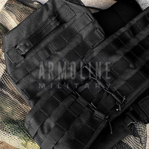 Kamizelka taktyczna Tactical Plate Carrier KARGO BLACK (Cordura) 0018500000000000 zdjęcie