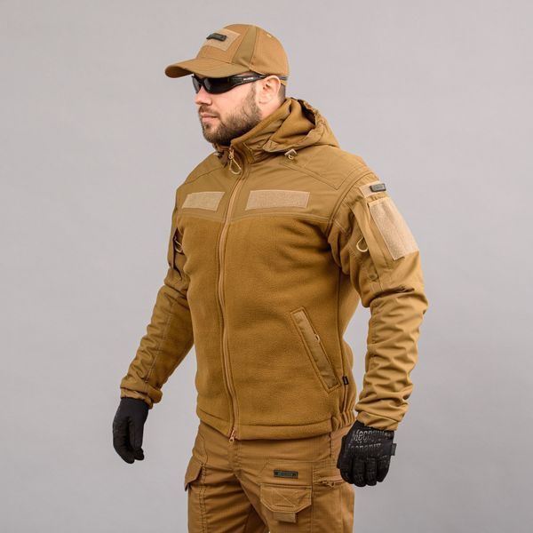 Bluza z kapturem "ANTITERROR II" COYOTE (Polar + Membrana) 00251000L0000000 zdjęcie