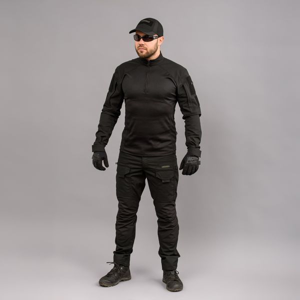 Koszula bojowa UBACS "ANTITERROR II" BLACK (Rip-Stop + CoolPass + Ribana) 0022103XL0000000 zdjęcie