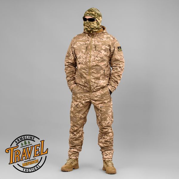 Kurtka wiatr&oacute;wka "TRAVEL DEFENCE" UKRPIXEL MM14 (Taslan + Mikropolar) 00050000S0000000 zdjęcie