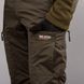 Spodnie "TRAVEL DEFENCE" DARK OLIVE z paskiem (Taslan + Mikropolar) 00321000S0000000 zdjęcie 8