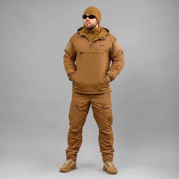 Komplet "TRAVEL DEFENCE" 3 w 1 ANORAK COYOTE (Taslan + Mikropolar) 00349000S0000000 zdjęcie