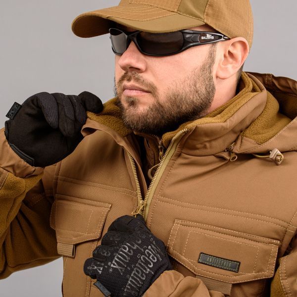 Insulated vest with hood "ANTITERROR II" COYOTE (Membrane + Sintepon) 0005202XL0000000 photo
