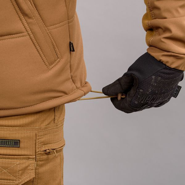 Insulated vest with hood "ANTITERROR II" COYOTE (Membrane + Sintepon) 0005202XL0000000 photo