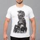 Koszulka z nadrukiem "LEGION" WHITE (Bawełna) 0027502XL0000000 zdjęcie 4