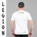 Koszulka z nadrukiem "LEGION" WHITE (Bawełna) 0027502XL0000000 zdjęcie 3