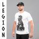 Koszulka z nadrukiem "LEGION" WHITE (Bawełna) 0027502XL0000000 zdjęcie 2