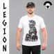 Koszulka z nadrukiem "LEGION" WHITE (Bawełna) 0027502XL0000000 zdjęcie 1