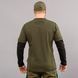 T-shirt with sleeves "BLACK WATER" OLIVE (Knitwear) 0028403XL0000000 photo 3
