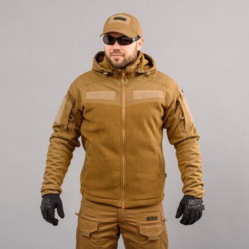 Bluza z kapturem "ANTITERROR II" COYOTE (Polar + Membrana) 0025100XL0000000 zdjęcie