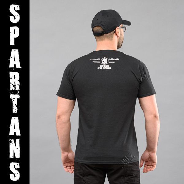 T-shirt "SPARTANS" BLACK (Cotton) 0026003XL0000000 photo