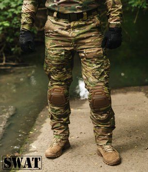 Spodnie taktyczne "S.W.A.T." Gen.3 MULTICAM z paskiem (Rip-Stop) 0034203XL0000000 zdjęcie