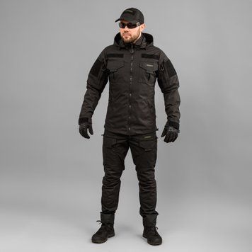 Komplet taktyczny "ANTITERROR II" BLACK (Membrana + Rip-Stop Stretch) 00390000L0000000 zdjęcie