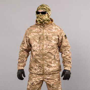Kurtka wiatr&oacute;wka "TRAVEL DEFENCE" UKRPIXEL MM14 (Taslan + Mikropolar) 00050000L0000000 zdjęcie
