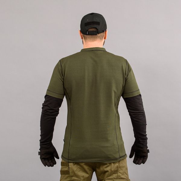 T-shirt with sleeves "OLIVE" (Knitwear) 00405000S0000000 photo