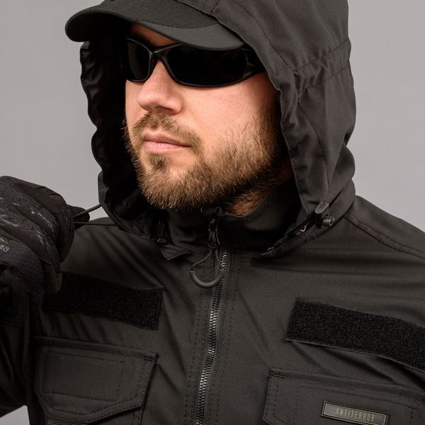 Komplet taktyczny "ANTITERROR II" BLACK (Membrana + Rip-Stop Stretch) 00390000L0000000 zdjęcie