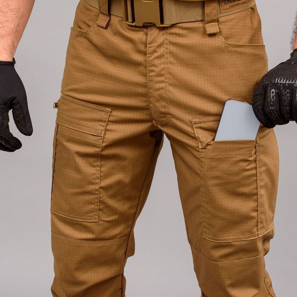 Tactical pants "DEFENDER" COYOTE with belt (Rip-Stop Stretch) 00316000L0000000 photo