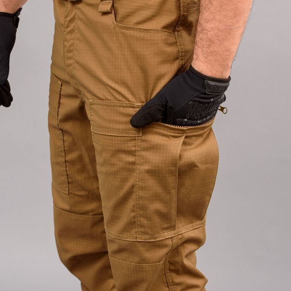 Tactical pants "DEFENDER" COYOTE with belt (Rip-Stop Stretch) 00316000L0000000 photo