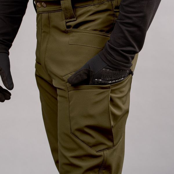 Брюки "URBAN SCOUT" DARK OLIVE (SoftShell) 00334000S0000000 фото