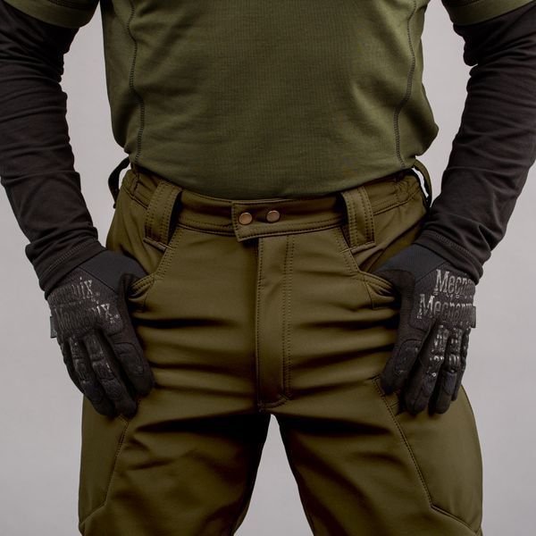 Брюки "URBAN SCOUT" DARK OLIVE (SoftShell) 00334000S0000000 фото