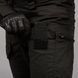 Spodnie taktyczne "ANTITERROR II" BLACK (Rip-Stop Stretch + Membrana) 00337000SREGULAR zdjęcie 8