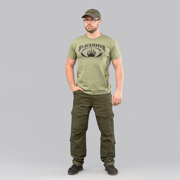 Spodnie taktyczne "SHTORM" OLIVE (Jeans) 00345000MLONG000 zdjęcie