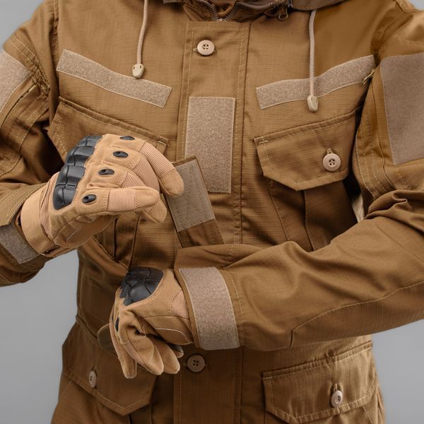 Komplet mundurowy polowy "CRUSADER" COYOTE (Rip-Stop) 0007100XLLONG000 zdjęcie